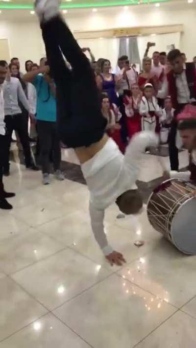 Albanian weddings are lit