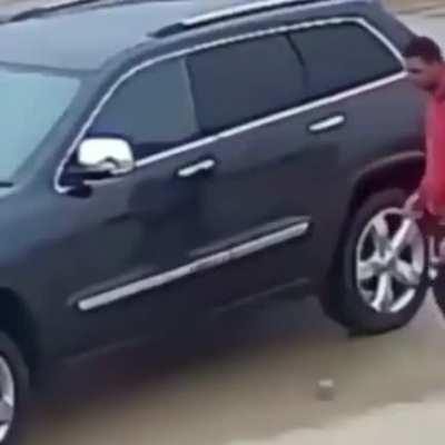 To steal a car