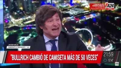 Milei explota contra Bullrich: 