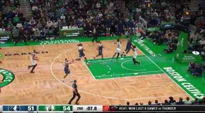 [Highlight] KAT steal to Anthony Edwards throwing it down over Jaylen Brown