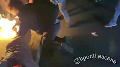 I don’t know who started the fire but..