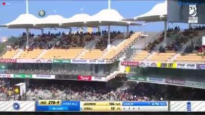 Siraj takes Ashwin's advice to play it safe