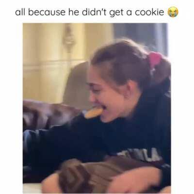 Throwing a temper tantrum