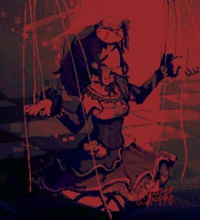 mafuyu i pixeled today :D