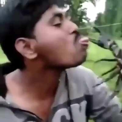 This idiot had it coming