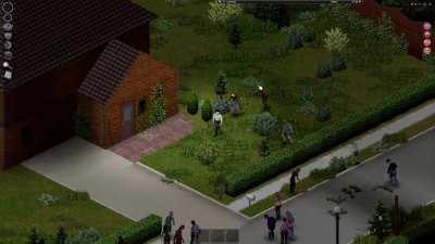 When you lose your hat in a zombie horde but you have to find it!