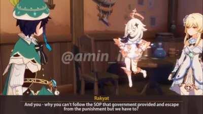 * Warning ear rape* Paimon spitting facts