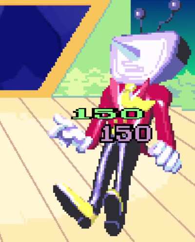 Why does Kris do less damage to Tenna?