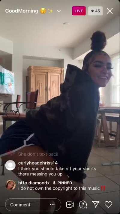 She just love teasing us 🥺