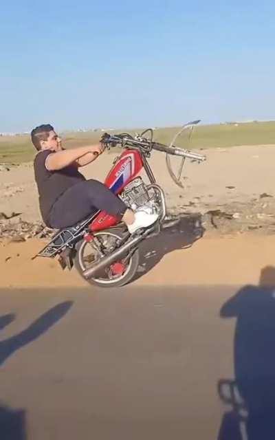 HMF while I pop a wheelie