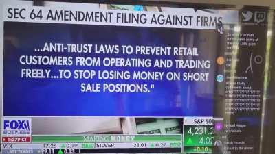 BOOM!!! FOX BUSINESS & TREY JUST DESTROYED THE SHORT CABAL ON WALL STREET. #AMC