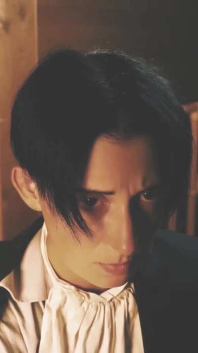 Erwin and the final battle, Levi tries to provide support.