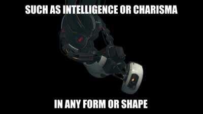 Wise words of Glados