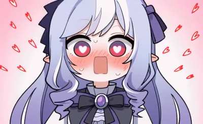 Vivian blushing (@골몽구)