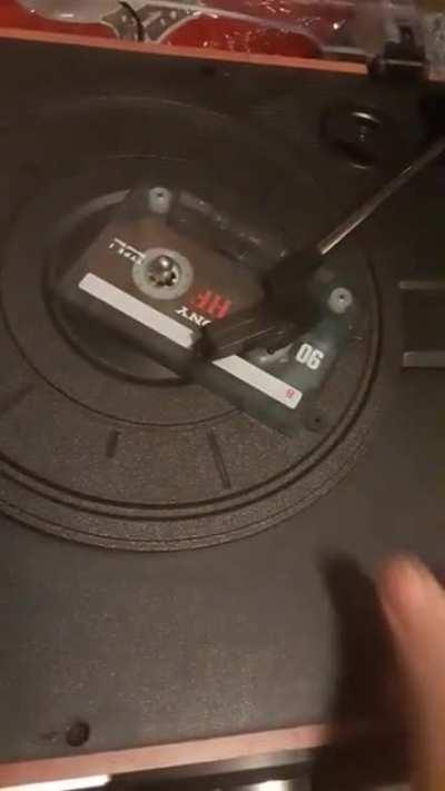 WHATD AM I DOING WRONG?!? FUCKI THIS VIYNL SHIT! RUINED MY GRAILZ 😭😭😭😭😭😱