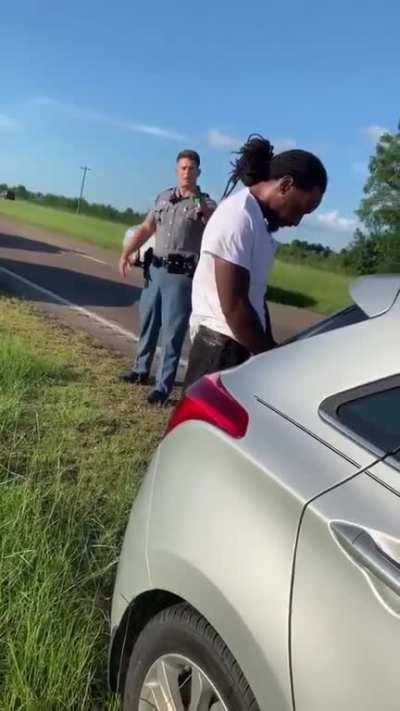 Cops beating someone because they don’t like having their authority challenged