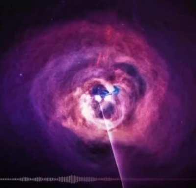 NASA shares an audio clip capturing the 'sound' of a black hole.