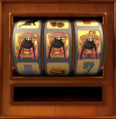 Beetle slot machine (inspired by soggy cat slot machine)
