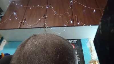 When, when te la chupa la que tiene brackets