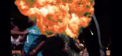 A legendary moment not only in battle rap history, but Fat Nigga history. Shotgun Suge & Twork going Super Sayian.