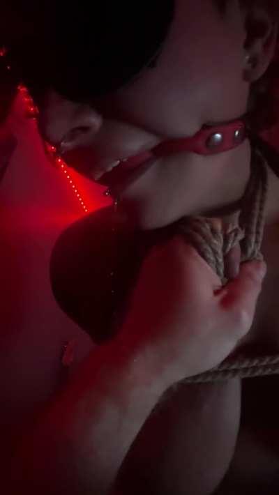 I cum harder when I’m gagged [F]