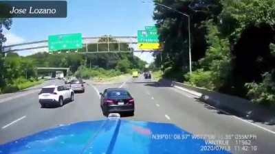 A double dumbass exit ramp scenario: