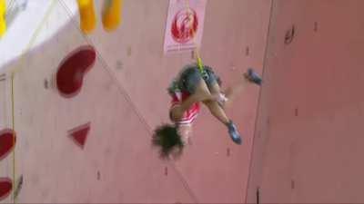 HMRB while I jump on a climbing wall