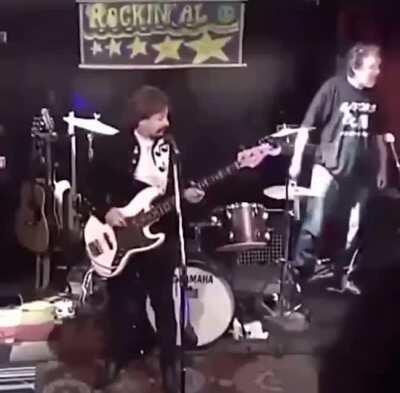 WCGW While Playing a Rock Show