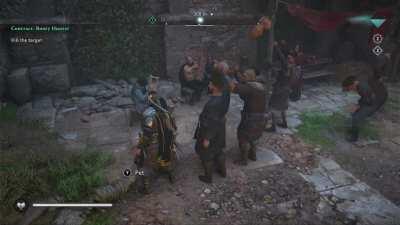 [Bonus Easter Egg Secret] Light your torch infront of Keith from the Prodigy and he'll Sing 