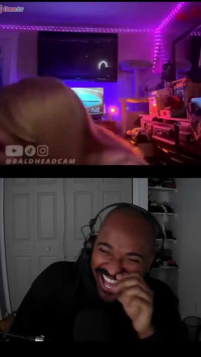 Didn't even have to crop the ending. @BaldHeadCam never disappoints