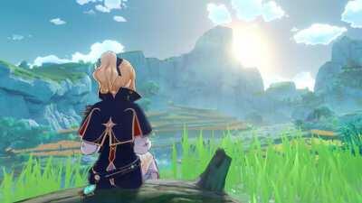 When Jean tries to enjoy the view