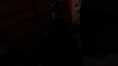 POV you’re a kid watching courage the cowardly dog at night