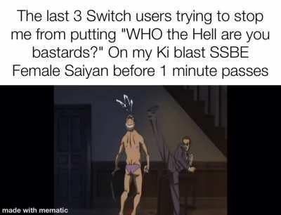 Trying out new super souls for my SSBE Female Saiyan.