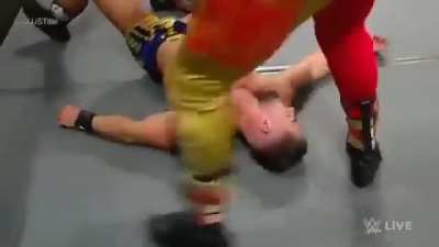 3 years ago today, Austin Theory fails cash-in on Seth Rollins