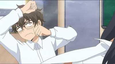 Nagatoro flashing Senpai