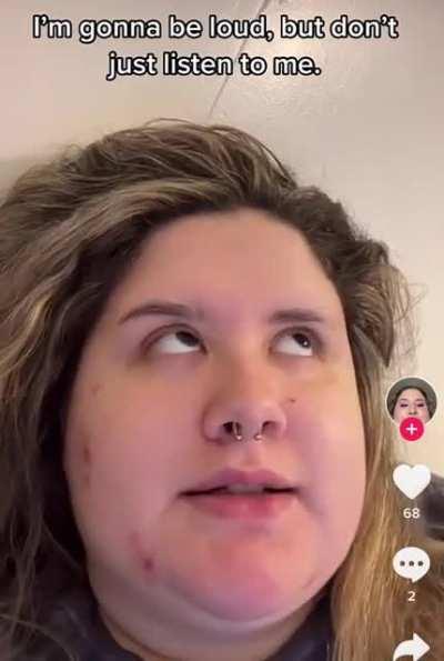 this woman preaches about how it’s “fatphobic” to lose weight