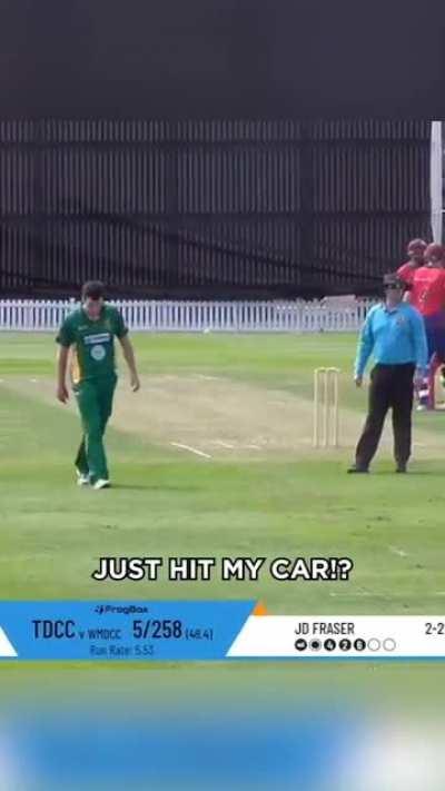 Poor guy having a bad day