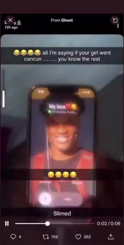 I remember Myron saying something about girl’s trips 🤔