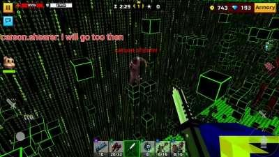 Carson shearer realizes he is not playing flag capture