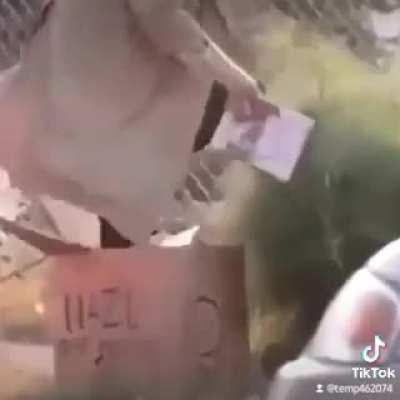 Drive dunk - not every pedestrian is a good person