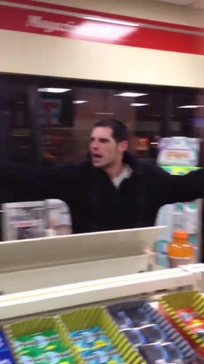 I double motherfucking dare you to fucking call the cops.