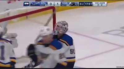 i think he was a little nervous