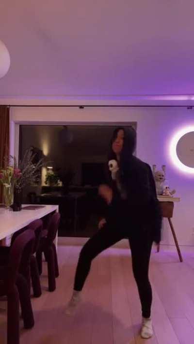Olivia dancing