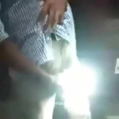 His cock power knows no bounds (at least 12 amps)