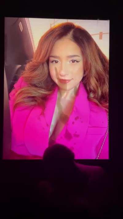 Pokimane cum tribute