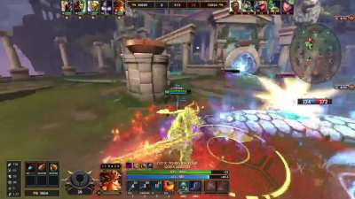 One of my favorite things to do, invade enemies' base with Surtr and come out alive