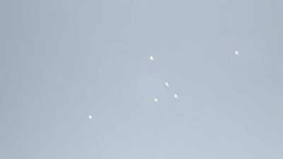 Syrian regime Air Force attacks Yabroud with a massive air strike. Yabroud, Syria 5-17-2013