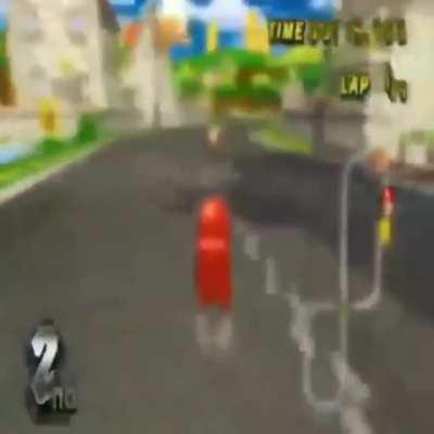 gameplay amongus kart