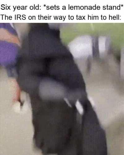 Even the Joker's afraid the IRS.