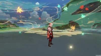 [Beta 1.6] K***** elemental burst animation